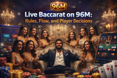 <b>Live Baccarat on 96M: Rules, Flow, and Player Decisions</b>